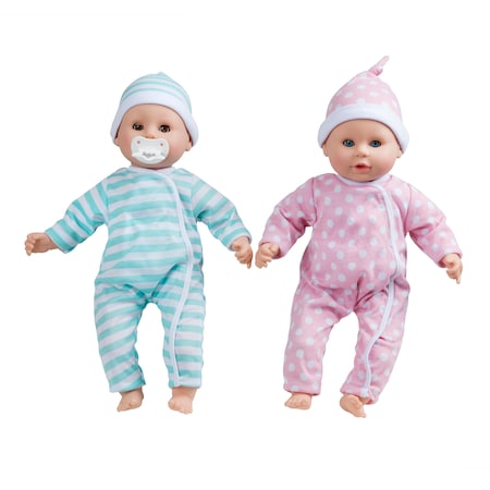 Melissa & Doug Mine to Love Twins Luke + Lucy Dolls 31711
